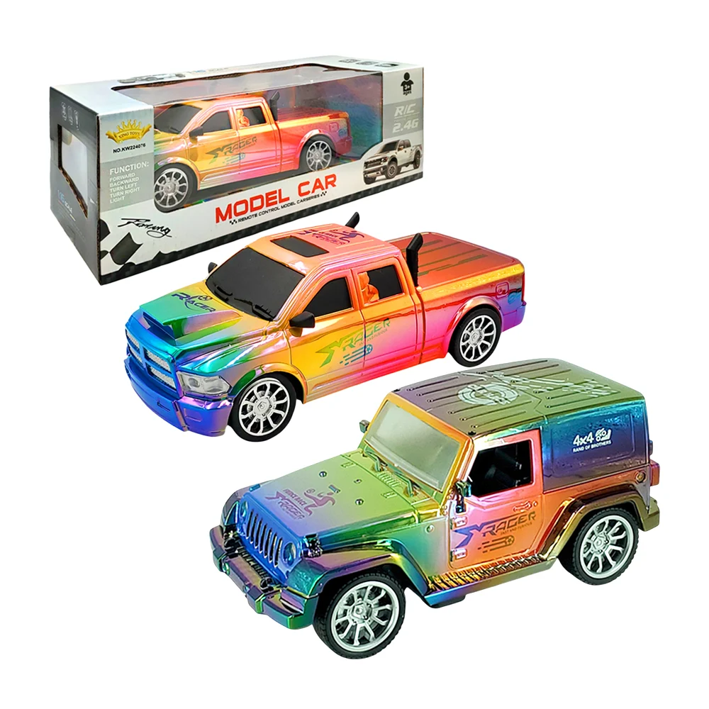 Carro camioneta tornasol a control remoto con luces, 2.4g / model car…