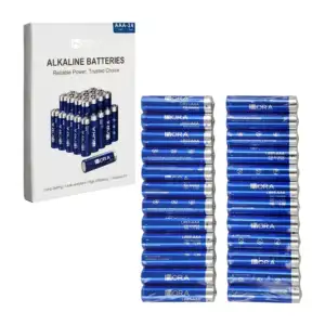 Paquete con 24 pilas triple a, alcalinas de 1hora / bat002 / lr03-aaa…