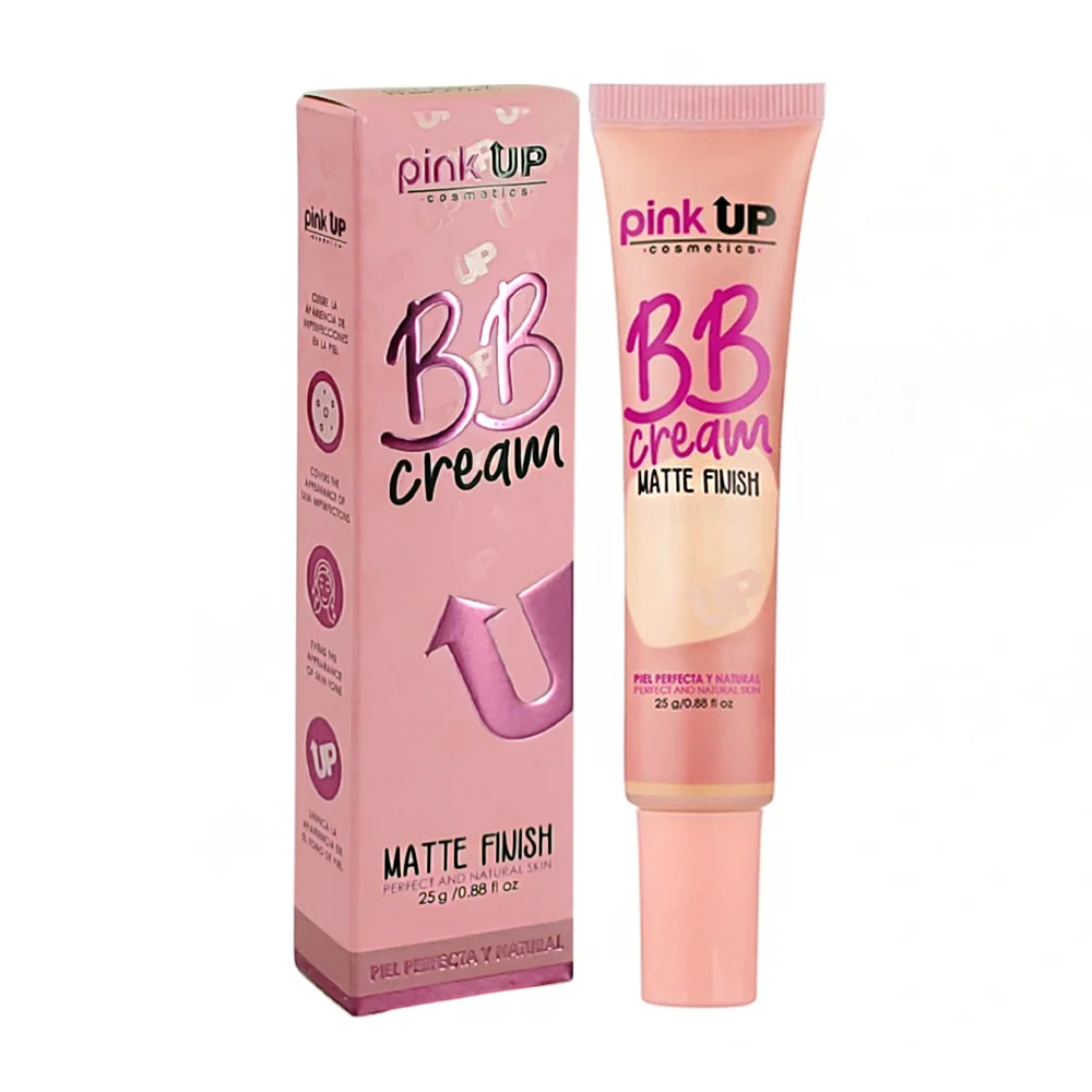 Bb cream pink up tono beige cobertura ligera con acabado matte, 25g /…