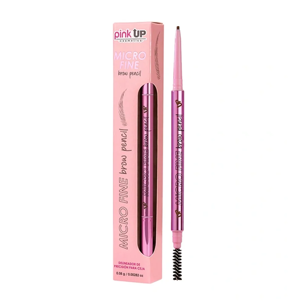 Delineador para cejas pink up lápiz ultra fino en tono brown, 0.08g /…