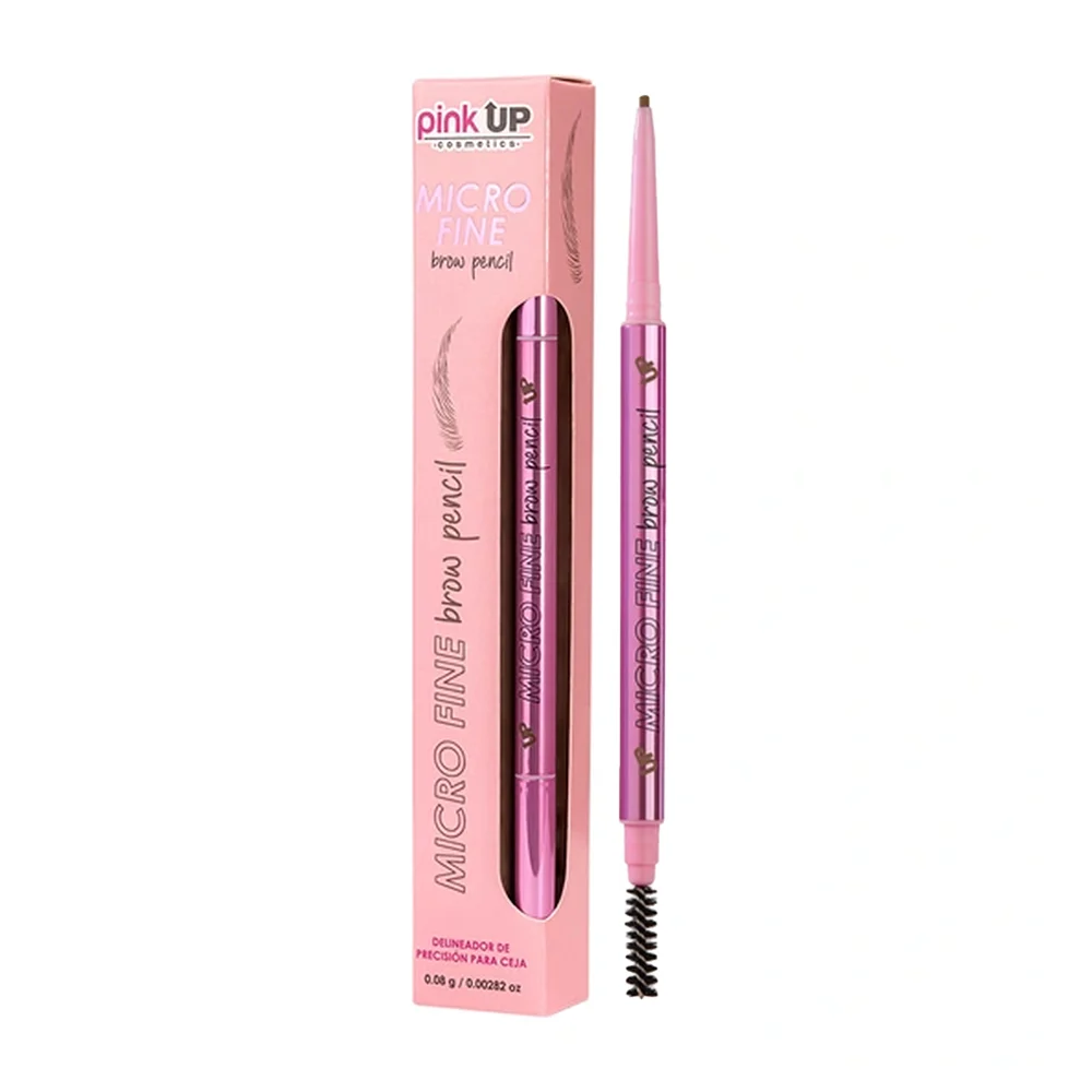 Delineador para cejas pink up lápiz ultra fino en tono brownish, 0.08…
