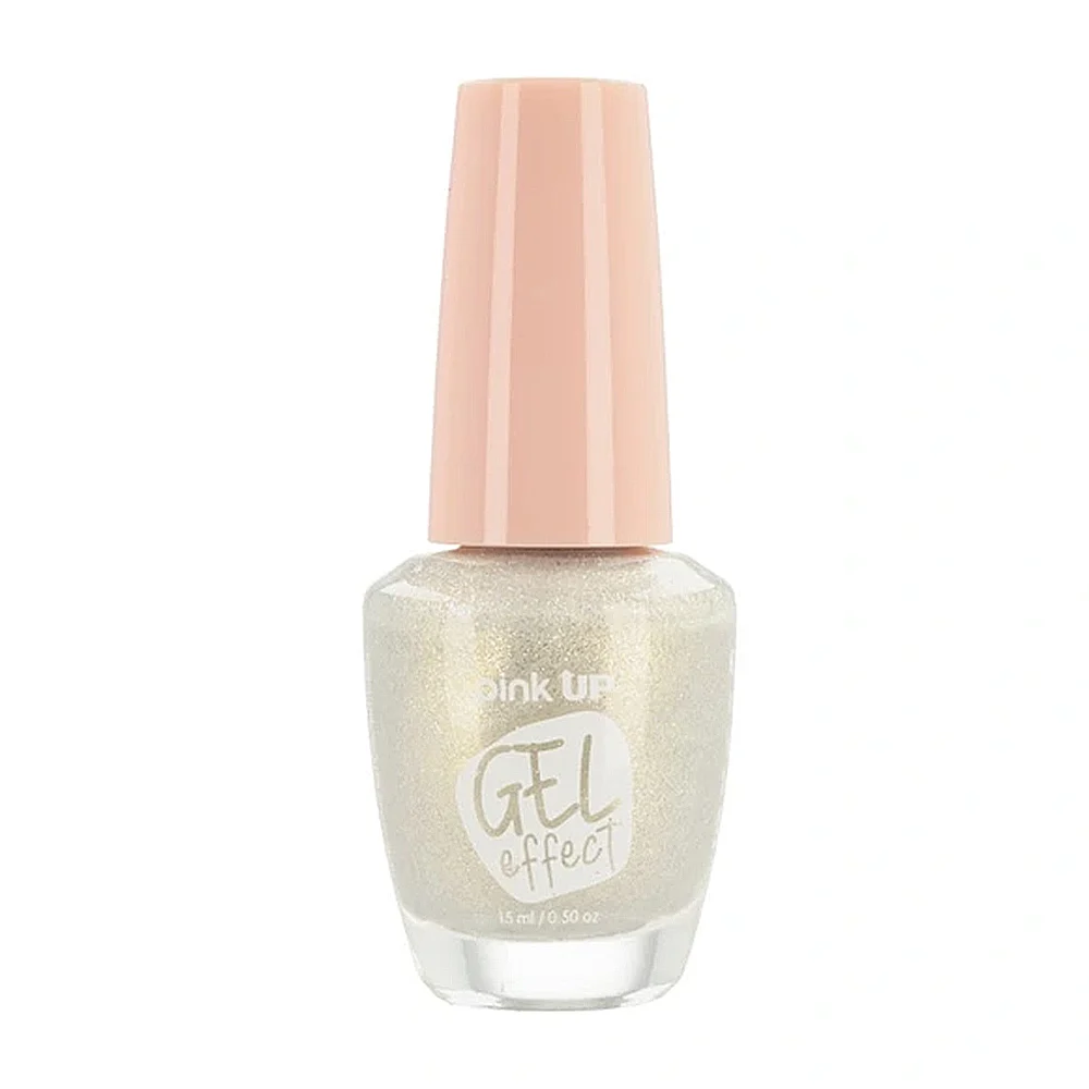 1pza Esmalte con efecto gel pink up para uñas en tono frost, 15ml / p…