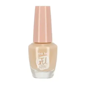 1pza Esmalte con efecto gel pink up para uñas en tono skin, 15ml / pk…