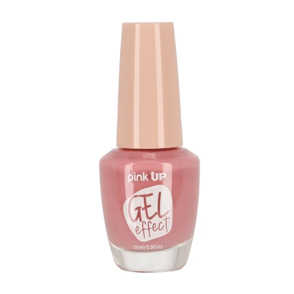 1pza Esmalte con efecto gel pink up para uñas en tono petal, 15ml / p…