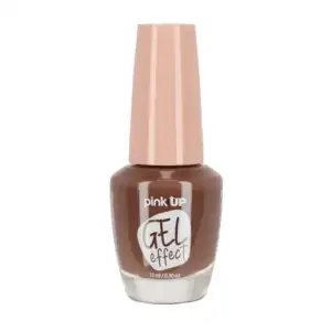1pza Esmalte con efecto gel pink up para uñas en tono chocolate, 15ml…