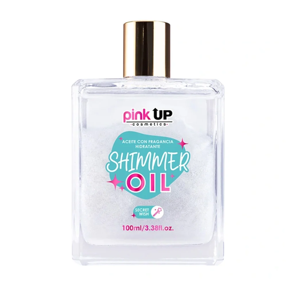 Aceite corporal pink up hidratante con fragancia secret wish y glitte…