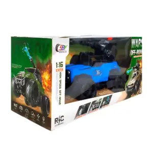 Carro camioneta a control remoto con lanzador de bolas de hidrogel / …