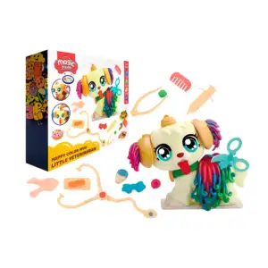 Set magic dough con temática de veterinaria con 5 masitas moldeables …