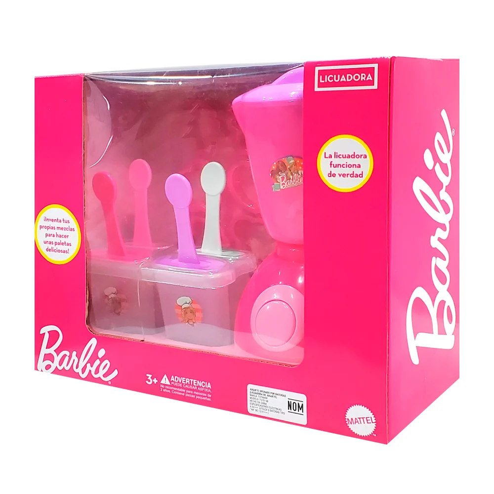 Blíster de juguetes plásticos, con licuadora, moldes de paletas y cor…