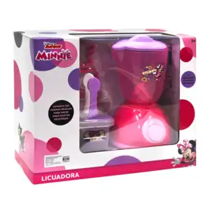 Juego infantil con estampado de minnie con moldes de paletas y licuad…