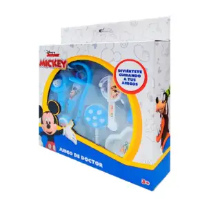 Blíster de juguetes de plástico de doctora con estampado de Mickey mo…