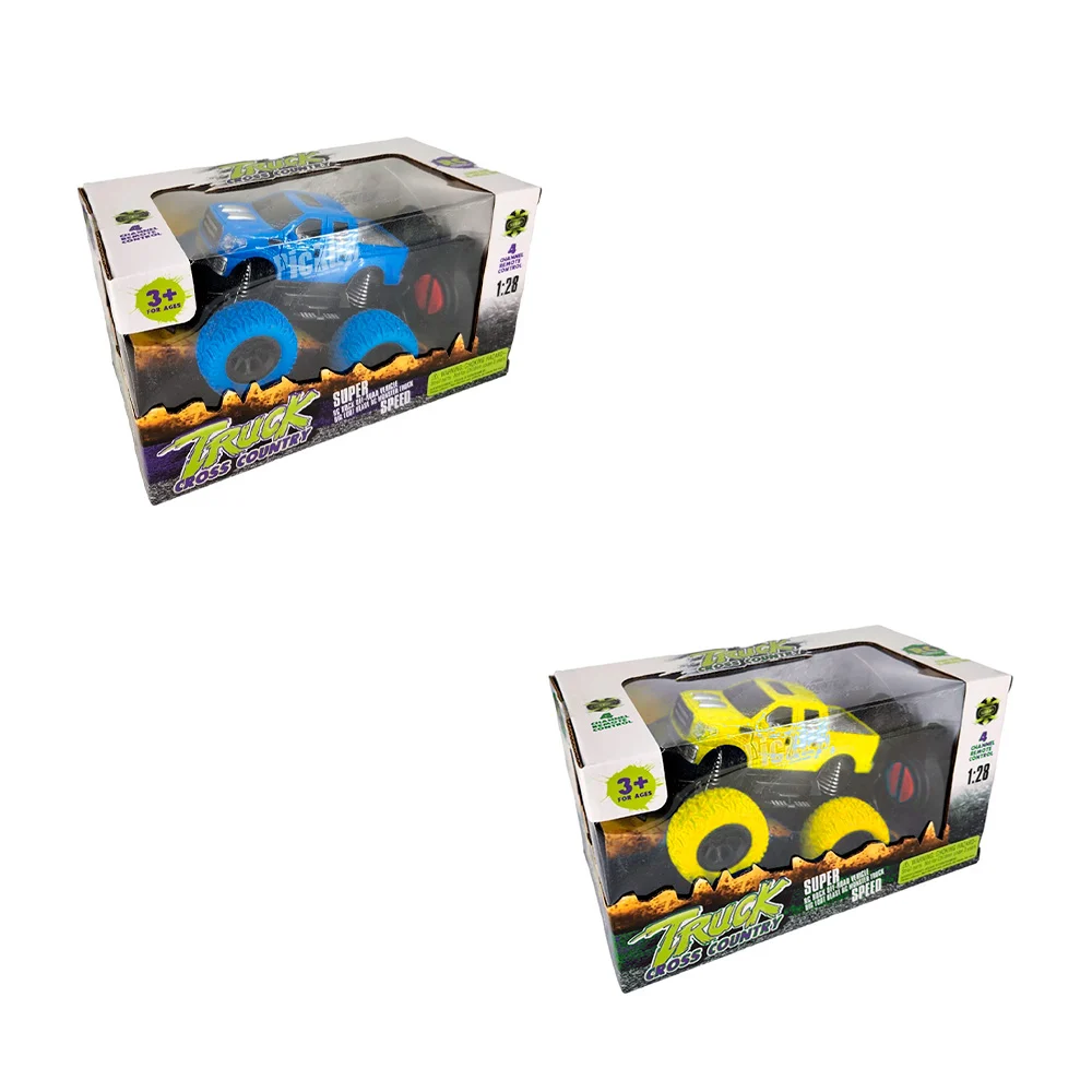 Carro de control remoto 4×4 todo terreno de pilas, variedad de colore…