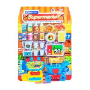 Set de juguete con temática de supermercado, variedad de accesorios /…