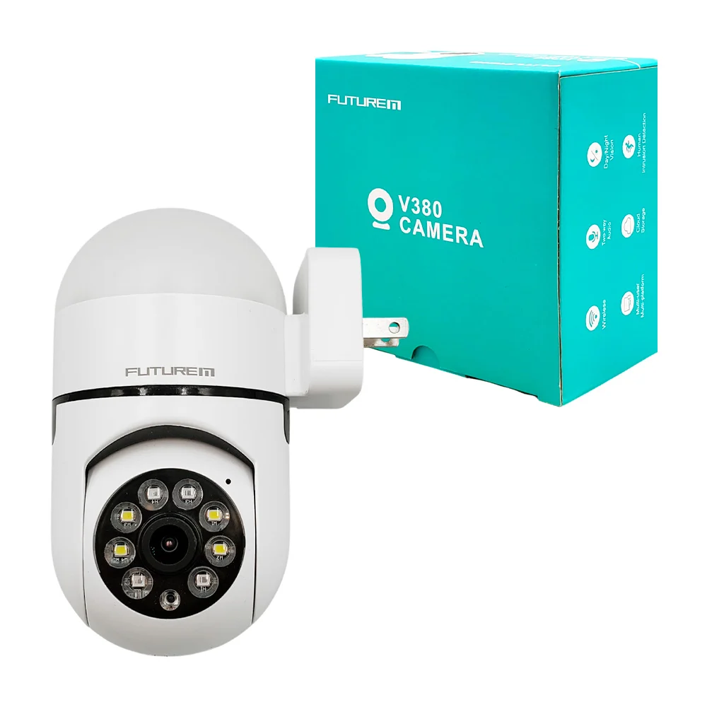 Camara de seguridad futurem portátil, multifuncional con rotación de …