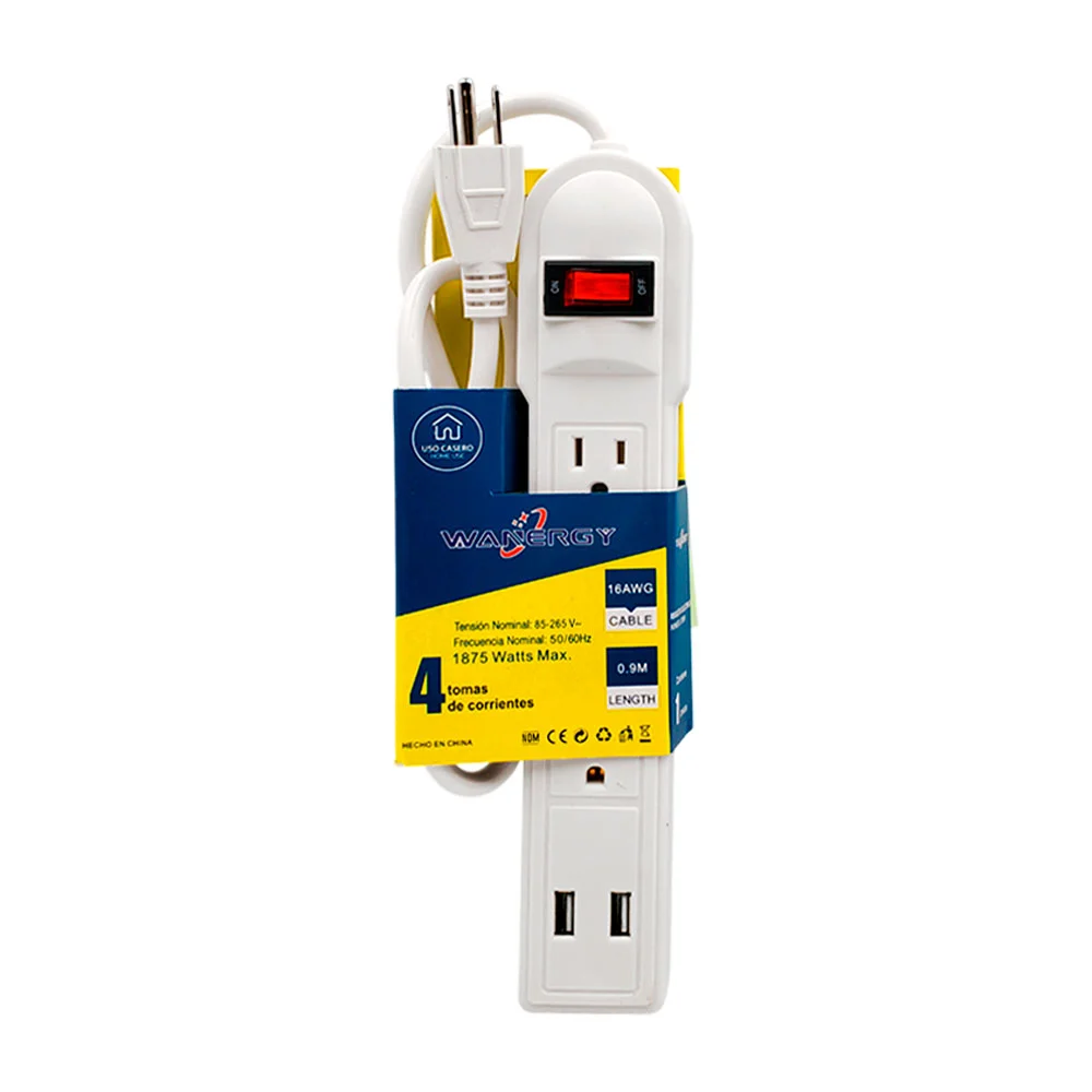 Multicontacto wanergy con 6 tomacorrientes trifásicos y 2 conectores …
