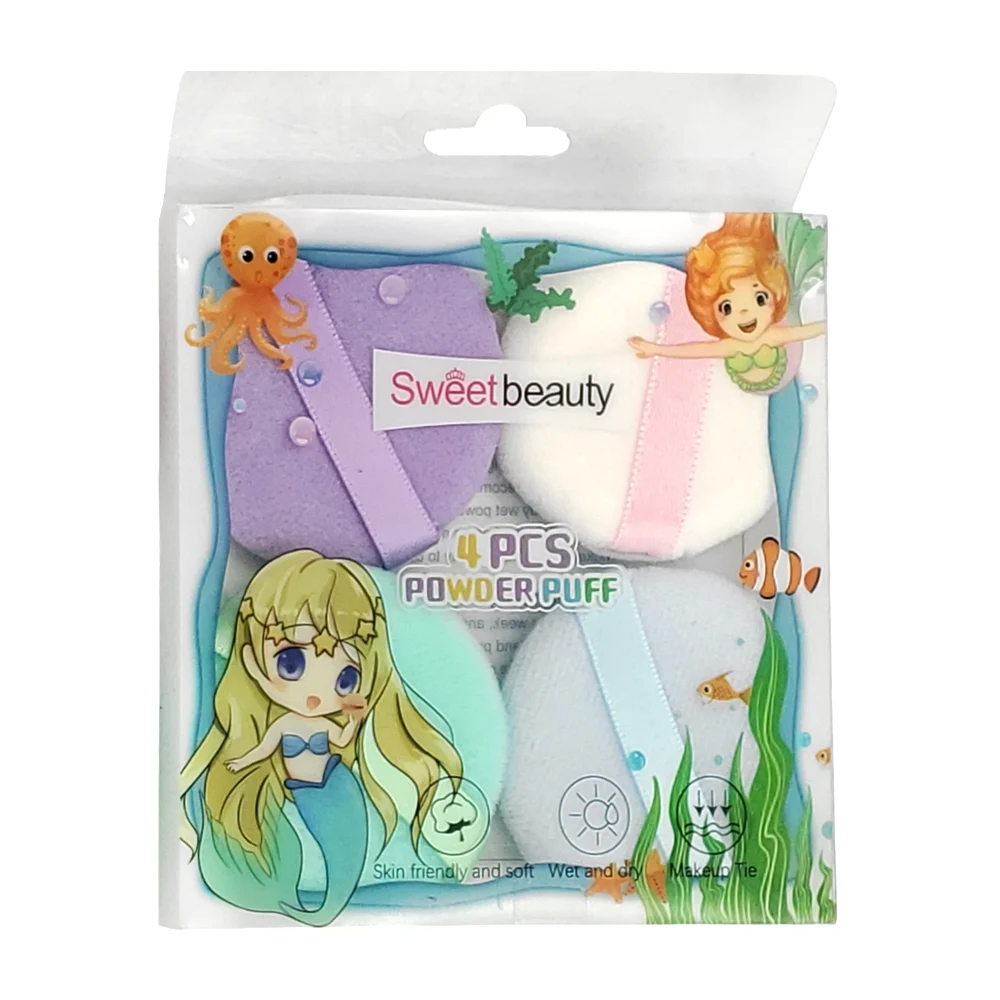 Paquete con 4 esponjas aplicadoras de maquillaje sweet beauty, varios…