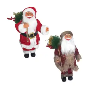 Figura decorativa de santa claus, grande 60cm, afelpado y articulado …