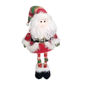 Figura afelpada navideña, santa claus estirable 40-70cm, variedad de …