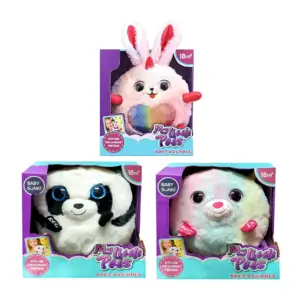 Peluche de animalitos afelpados con diseño kawaii, variedad de modelos