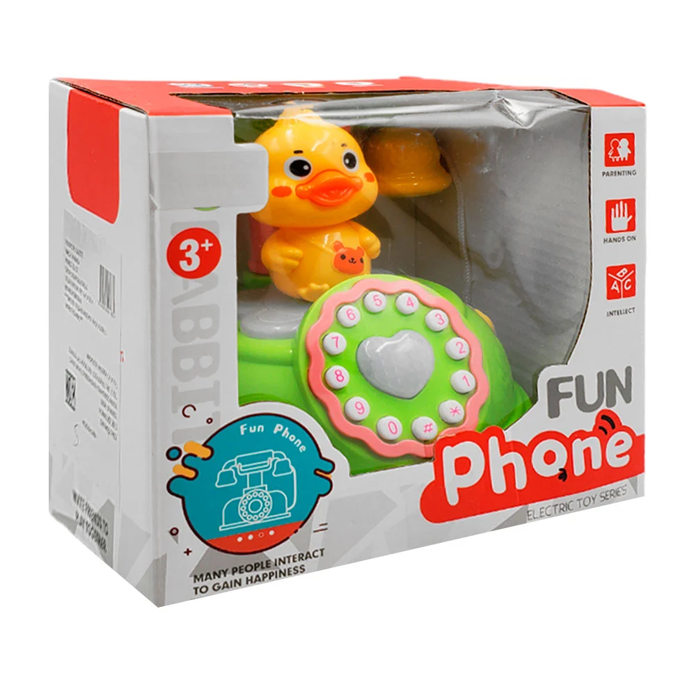Teléfono de juguete con música y diseño de animalito, varios modelos …