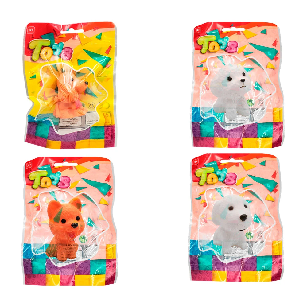 1pz perrito chillón squeeze antiestrés 7cm, variedad de modelos / 319…