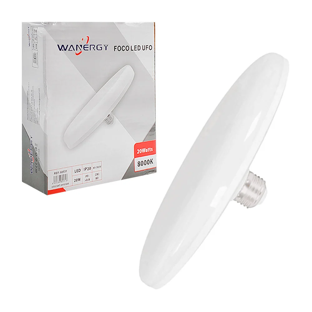 Foco led ufo wanergy plano de 20w / 60531