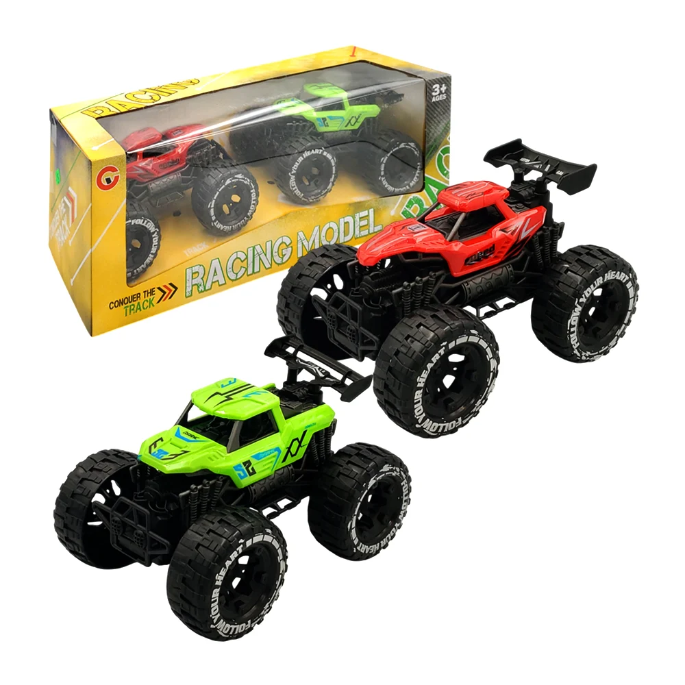 Paquete con 2 mini carritos monstruo, fricción todo terreno, variedad…
