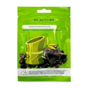 Mascarilla facial bicaoyuan, hidratante con extractos de carbon de ba…
