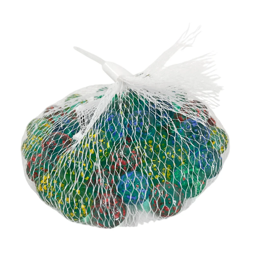 Bolsa tipo costal, 50 cánicas diseño transparente con puntos de color…