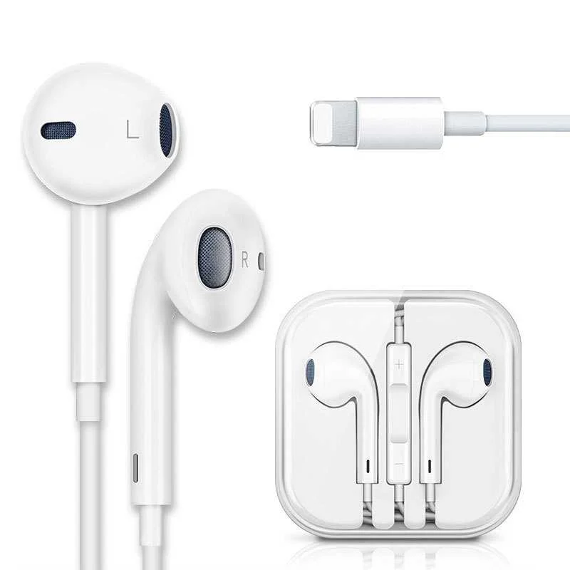 Audífonos manos libres alámbricos tipo earphones, con controlador de …