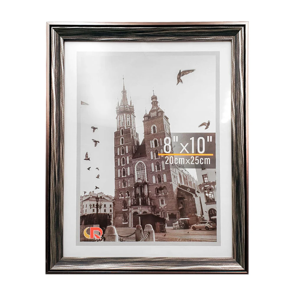 Portarretrato de 20x25cm con efecto madera metalizado, variedad / f35…