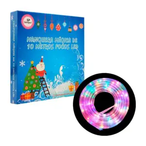 Manguera decorativa, 10mts transparente, variedad de colores / frb109