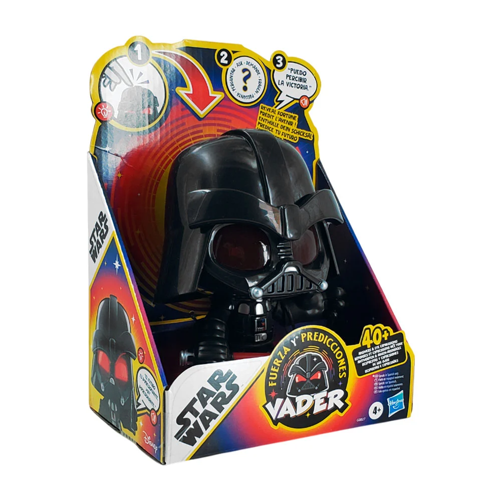 Figura de darth vader con luz y sonido, con +40 frases de predicción …