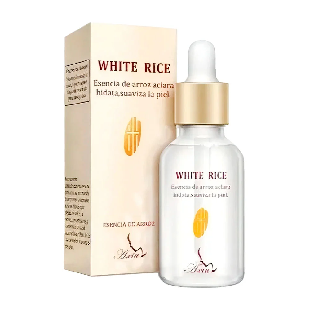 Esencia de arroz facial para aclarar, suavizar e hidratar la piel, 15…