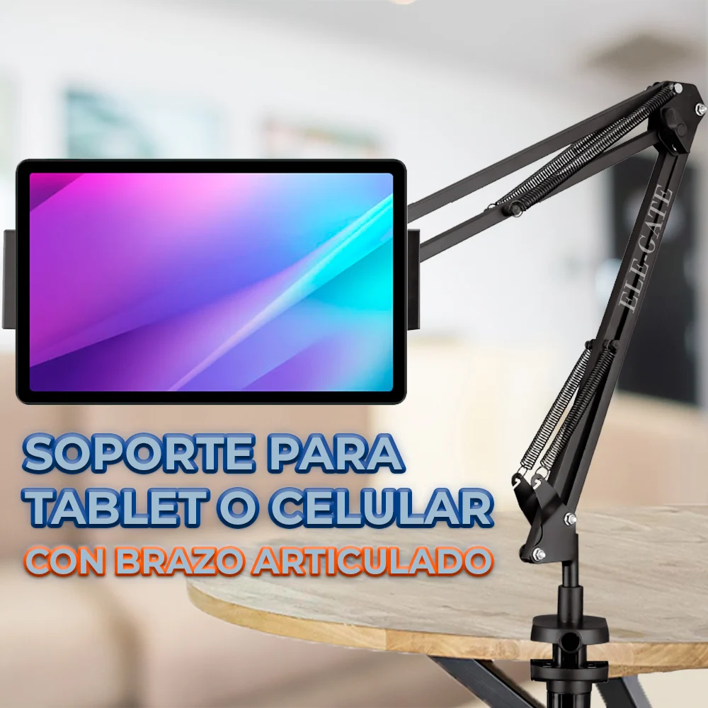 Soporte para escritorio de brazo articulado suspensión para videograf…