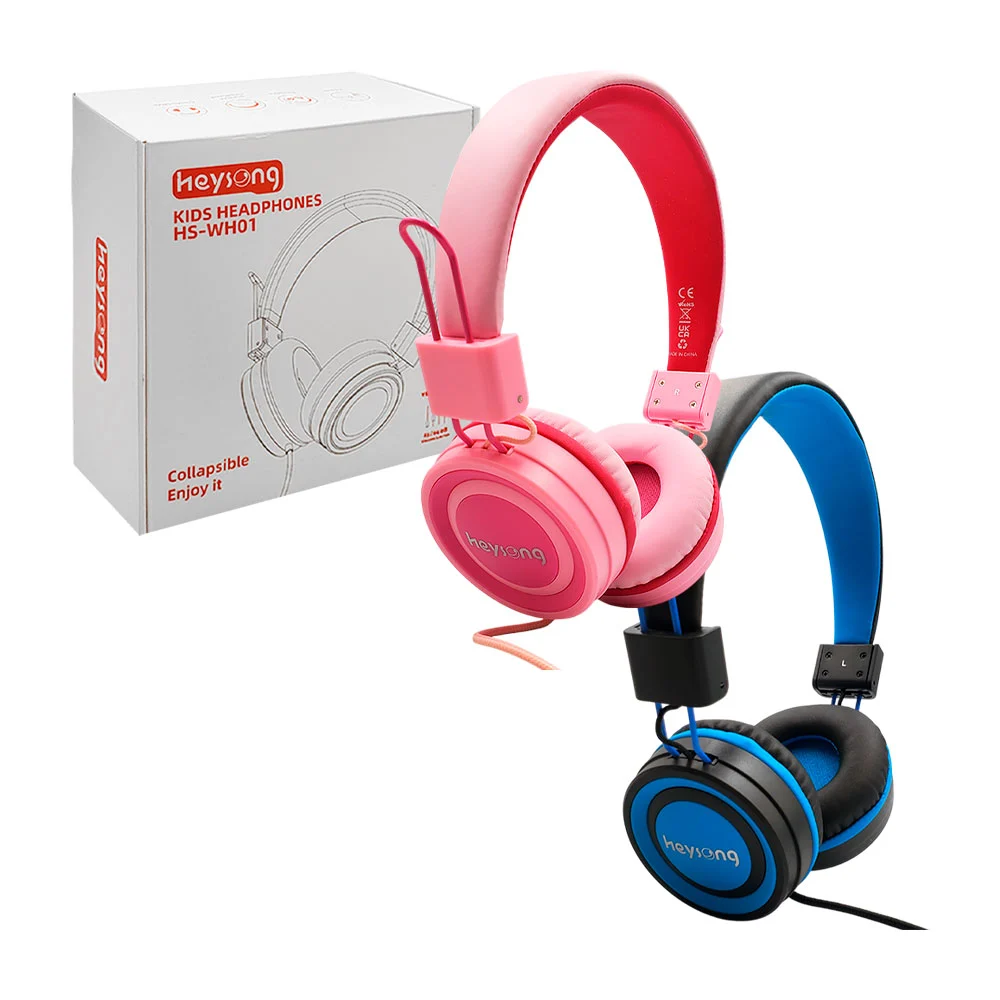 Audífonos alámbricos, acolchados con manos libres y control de volume…