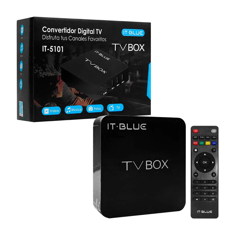 Decodificador it-blue convertidor digital tv / it-5101