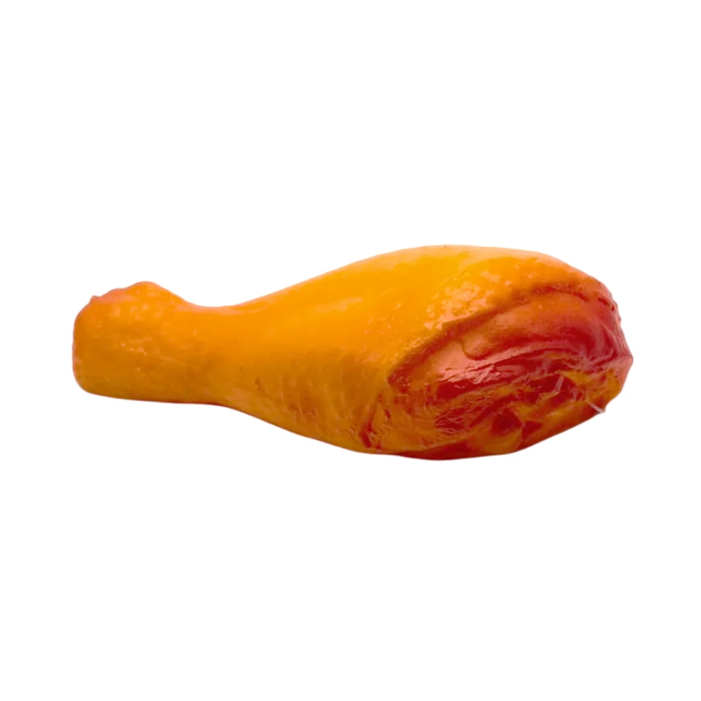 1pza Juguete chillón para perro en forma de muslo de pollo / lucy mas…