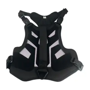 1pz Pechera talla m con asa agarradera, velcros multiusos y estampado…