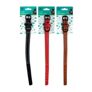 1pza Collar para mascotas de piel sintética pequeños con decoración d…