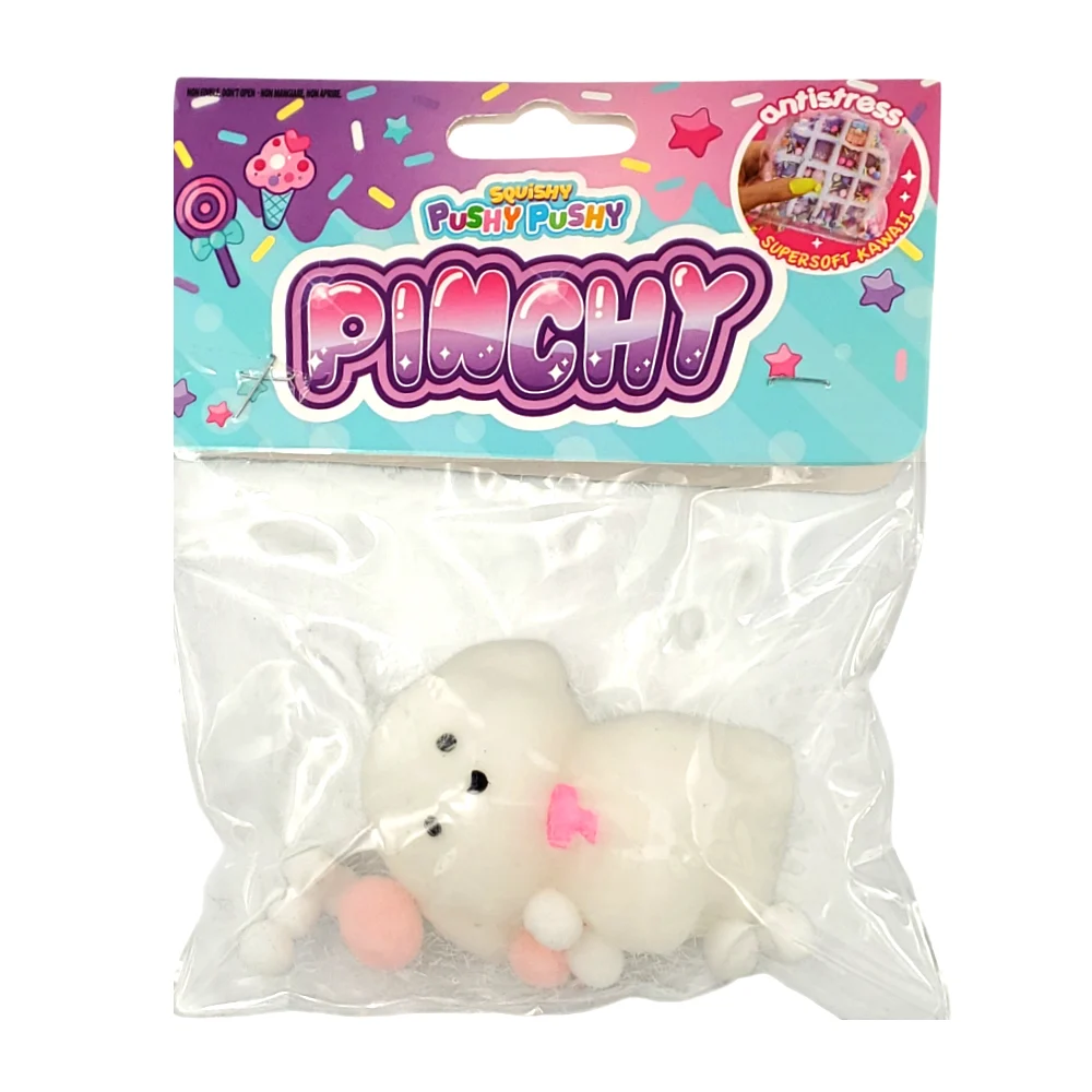 Bolsa transparente squishy suave en forma de animalito kawaii y bolit…