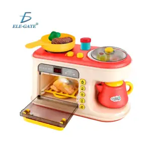 Cocina de juguete, con 47 accesorios variados, con luz y sonido, colo…