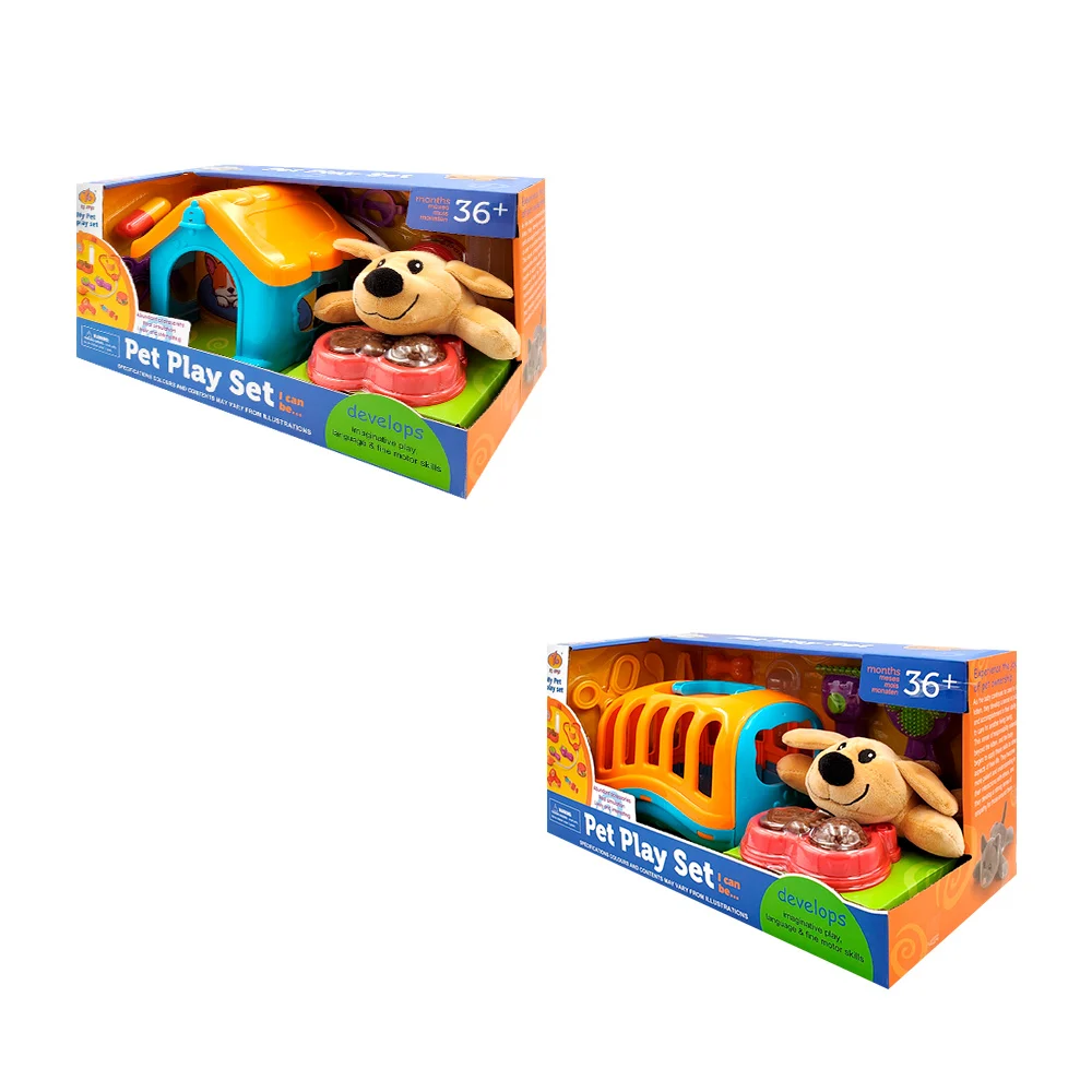 Set interactivo de mascota afelpada con transportadora y accesorios d…