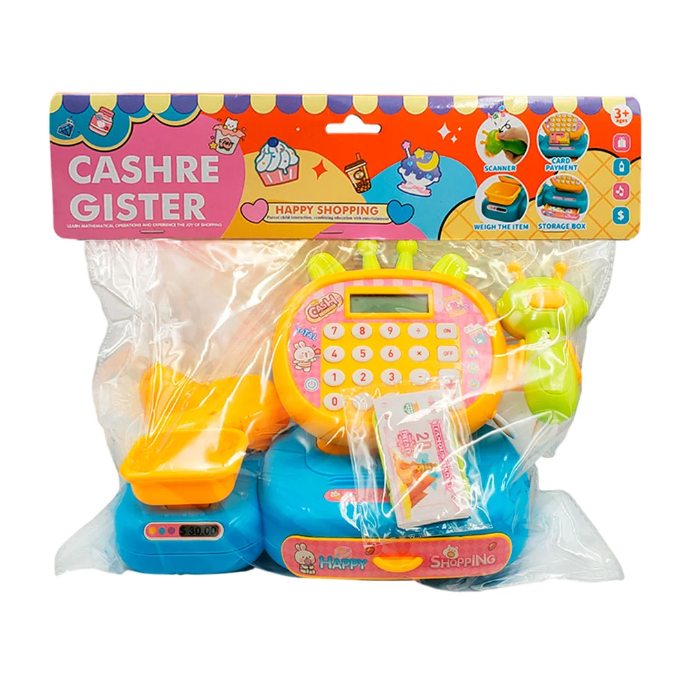 Caja registradora de juguete con luces, sonido y música / cashre gist…