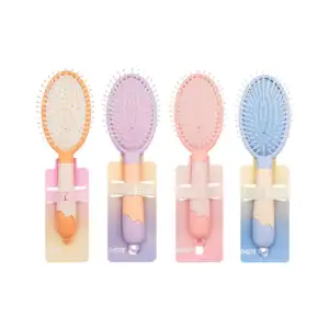 Cepillo ovalado smile on en tono pastel para el cabello / aishu / swe…