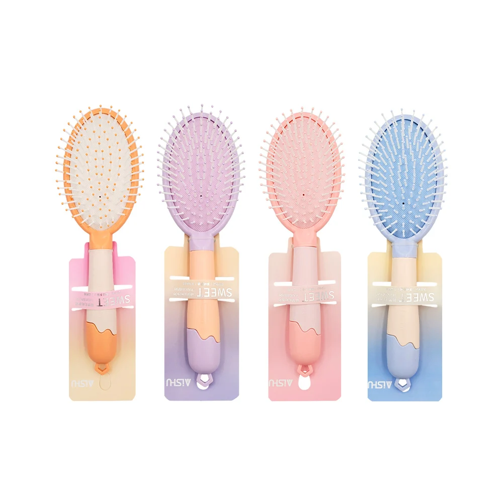 Cepillo ovalado smile on en tono pastel para el cabello / aishu / swe…