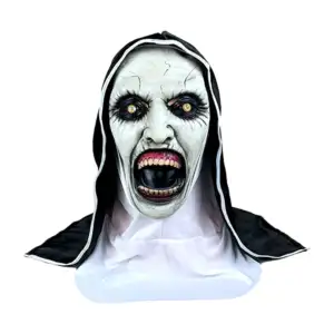 Máscara con diseño de la monja para disfraz de halloween, variedad de…