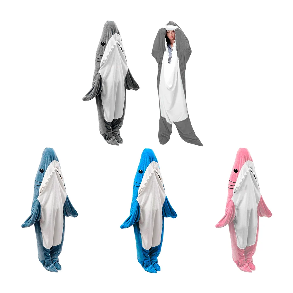 Pijama mameluco, afelpada, de tiburón, variedad de colores y tallas /…
