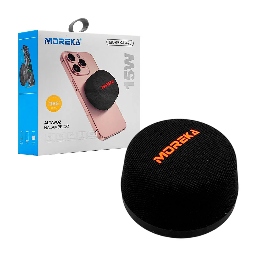 Bocina altavoz inalámbrica moreka magnética para el celular, multifun…