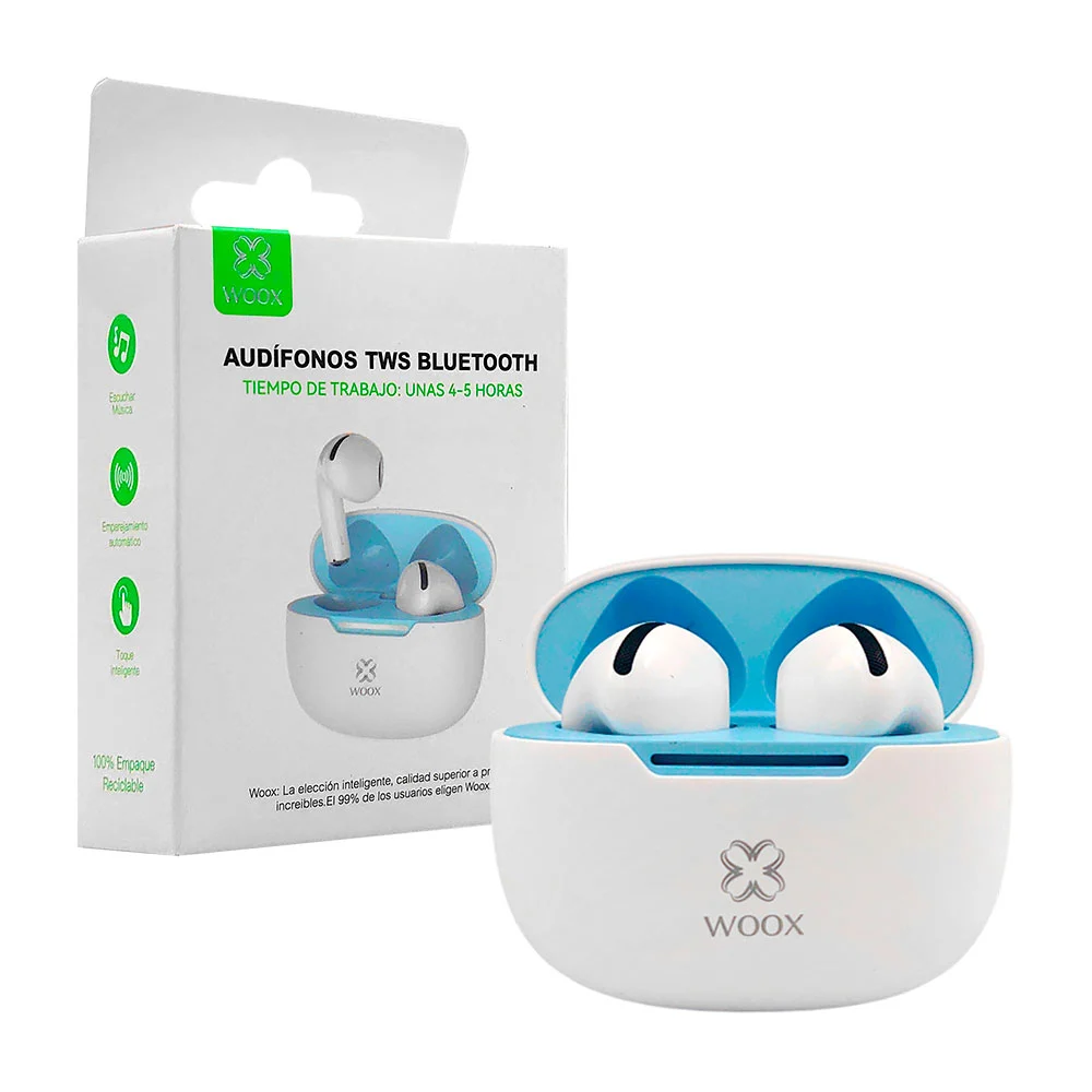 Audífonos inalámbricos estilo earphones, con estuche de carga y mini …